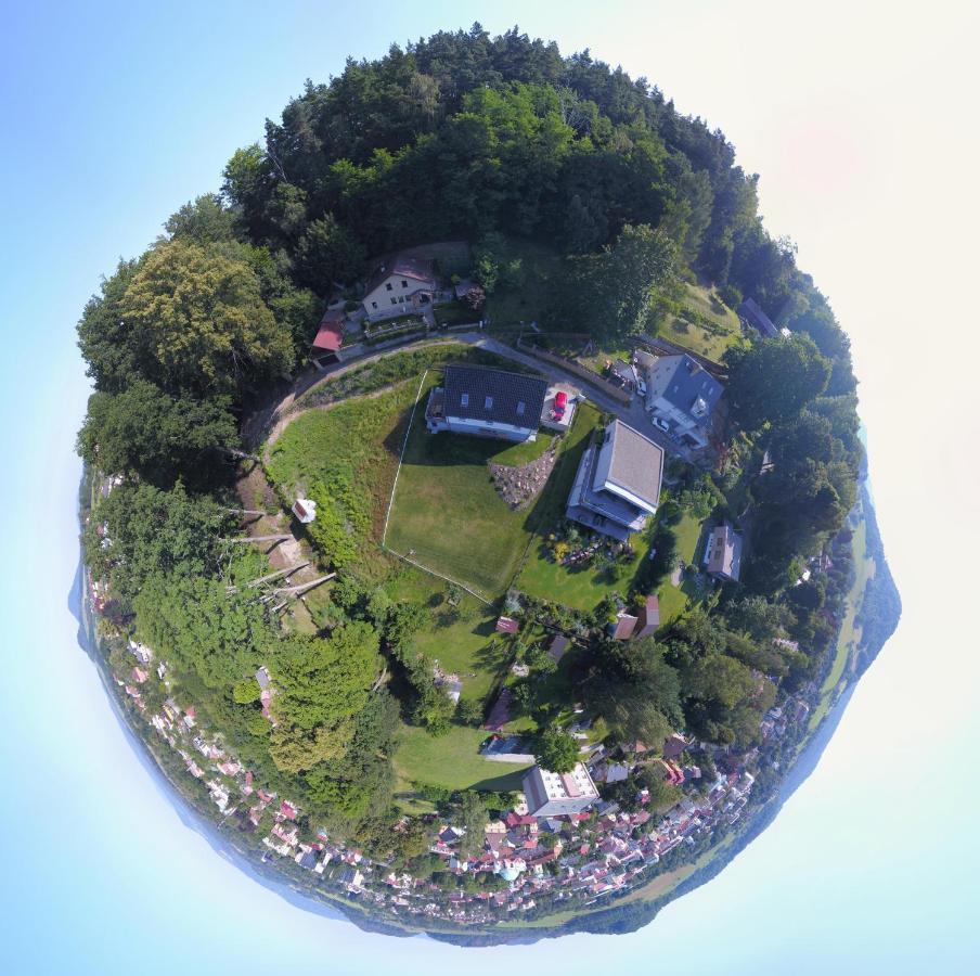 Apartmány Borůvka Česká Kamenice Esterno foto
